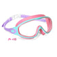 Lunettes de natation anti-buée avec bouchons d’oreilles et pince-nez