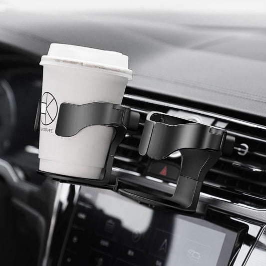 ☕ 50% DE RÉDUCTION – Porte-gobelet avec barre ajustable – convient aux aérateurs horizontaux – serrage automatique – stable et sécurisé