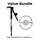 Bâton de Randonnée Réglable en Alliage d'Aluminium
