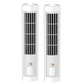 Ventilateur de circulation d'air rechargeable vertical et horizontal