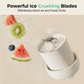 Mixeur portable rechargeable avec paille
