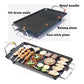 Plaque de cuisson électrique à double zone de cuisson