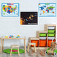 🎁📖 Stock limité ! Carte murale éducative pour enfants, apprentissage ludique, décoration chambre colorée et pratique ✨