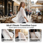 Cardigan ample en mousseline pour femme, ouvert sur le devant