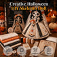 💀 KIT DE BRICOLAGE SQUELETTE EFFRAYANT — Activité DIY Halloween | Tous les Matériaux Inclus 🎃