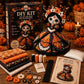 💀 KIT DE BRICOLAGE SQUELETTE EFFRAYANT — Activité DIY Halloween | Tous les Matériaux Inclus 🎃