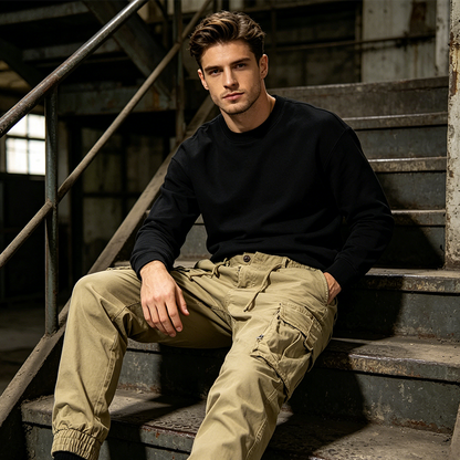 Pantalon cargo de jogging décontracté pour homme