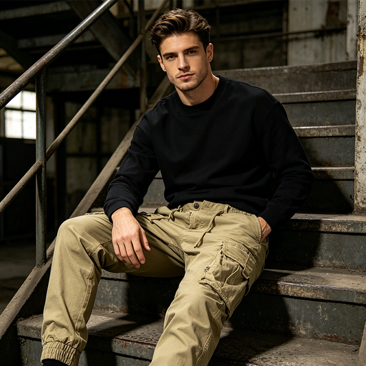 Pantalon cargo de jogging décontracté pour homme