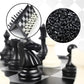 Jeu d'Échecs Magnétique avec Plateau Pliant