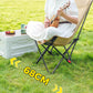 Chaise pliante portable d'extérieur réglable