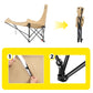 Chaise pliante portable d'extérieur réglable
