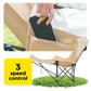 Chaise pliante portable d'extérieur réglable