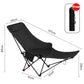 Chaise pliante portable d'extérieur réglable