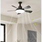 Ventilateur de plafond avec éclairage et télécommande