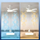 Ventilateur de plafond avec éclairage et télécommande