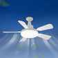 Ventilateur de plafond avec éclairage et télécommande