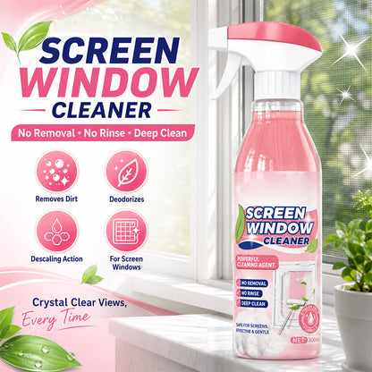 Spray nettoyant multi-usage pour vitres, sans démontage
