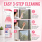 Spray nettoyant multi-usage pour vitres, sans démontage
