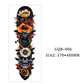 Tatouages temporaires couvrant tout le bras
