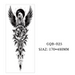 Tatouages temporaires couvrant tout le bras