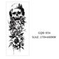Tatouages temporaires couvrant tout le bras