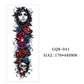 Tatouages temporaires couvrant tout le bras