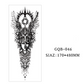 Tatouages temporaires couvrant tout le bras