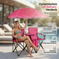 Chaise pliante double légère