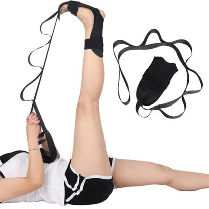 Sangle multifonctionnelle d'étirement pour les pieds et les jambes - Entraînement et rééducation