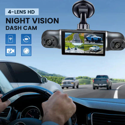 🔥SOLDES 2026💞Plus de 50 000 exemplaires vendus !📹🚗Caméra de stationnement Eagle Eye à 360° – Vue panoramique, sans angle mort. HD 1080p, enregistrement en boucle. Garez-vous en toute confiance. 🛡️🌙