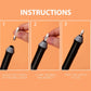 Stylo gomme à dessin à piles avec deux tailles