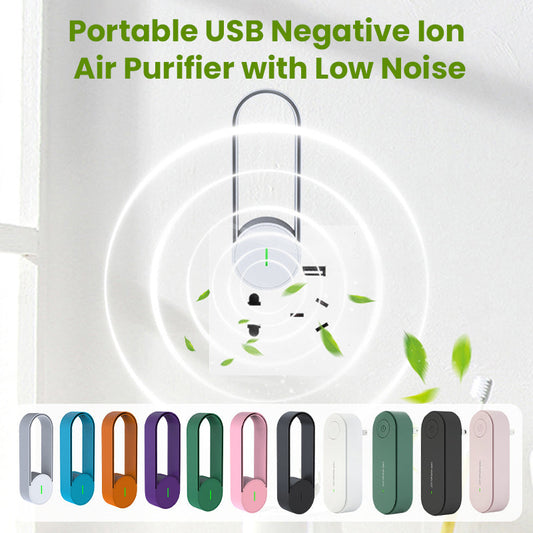 Purificateur d'air portable USB à ions négatifs et faible bruit