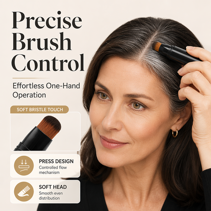 Stylo capillaire instantané pour couvrir les cheveux gris