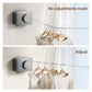 Corde à Linge en Acier Rétractable pour l'Intérieur