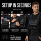 🔥Promotion exceptionnelle : 50 % de réduction🔥 Lot de gilets de cyclisme avant et arrière pour homme – Compatible avec un système d'hydratation, 3 L de capacité de rangement, maille respirante 🏃