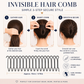 Peigne anti-mèches flexible et invisible