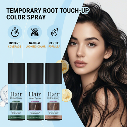Spray retouche racines temporaire