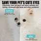Solution nettoyante et gouttes pour les yeux des animaux de compagnie – Formule douce au pH équilibré, sans danger pour les chiens et les chats. Apaise les rougeurs, élimine les traces de larmes et les salissures quotidiennes. Sans peroxyde ! 🌿💧