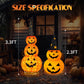 🎃 Promotion exceptionnelle : 50 % de réduction 🎃🎃 Décorations d'Halloween pliables en forme de citrouille