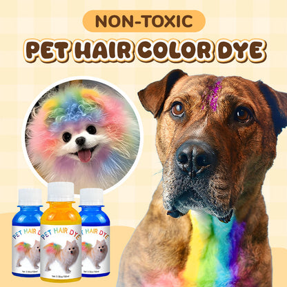 Teinture non toxique pour poils d'animaux