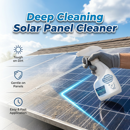 Spray nettoyant pour panneaux solaires à efficacité maximale