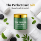 🌿✨ Crème pour les Pieds à l'Huile d'Arbre à Thé – Talons Secs & Craquelés 🦶💧