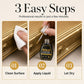 Peinture dorée pour la réparation de meubles
