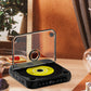 💿50 % DE RÉDUCTION | Lecteur CD portable rétro Bluetooth 5.3 – Son clair et sans perte, batterie rechargeable de 2 000 mAh, compatible avec tous les CD et disques MP3 !