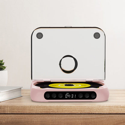 💿50 % DE RÉDUCTION | Lecteur CD portable rétro Bluetooth 5.3 – Son clair et sans perte, batterie rechargeable de 2 000 mAh, compatible avec tous les CD et disques MP3 !