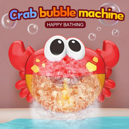 Machine à bulles en forme de crabe avec musique