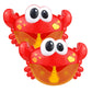 Machine à bulles en forme de crabe avec musique