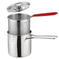 Friteuse à Ingrédients avec Filtre à Bande en Acier Inoxydable 304