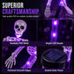 Lampes solaires à piquet « Skeleton » pour l'extérieur, étanches, pour la décoration d'Halloween