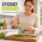 Ciseaux de cuisine multicouches en acier inoxydable
